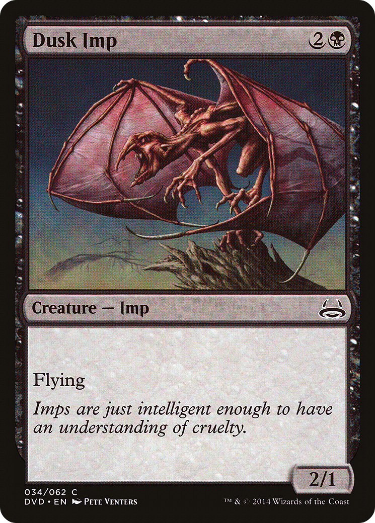 Dusk Imp (DD3-034) [Duel Decks Anthology: Divine vs. Demonic]