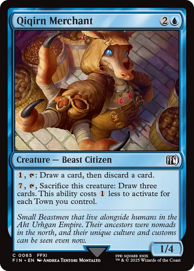 Qiqirn Merchant (FIN-065) [FINAL FANTASY] Foil
