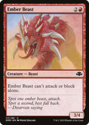 Ember Beast (DMR-117) [Dominaria Remastered]