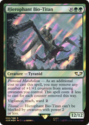 Hierophant Bio-Titan (Surge Foil) (40K-092) [Warhammer 40,000 Commander] Foil