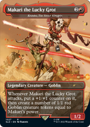Makari the Lucky Grot - Krenko, Tin Street Kingpin (Borderless) (SLD-1027) (Borderless) [Secret Lair Drop]