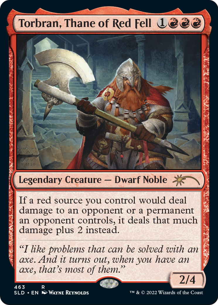 Torbran, Thane of Red Fell (SLD-463) [Secret Lair Drop]