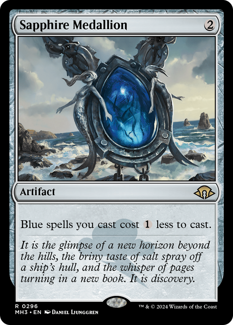 Sapphire Medallion (MH3-296) [Modern Horizons 3]