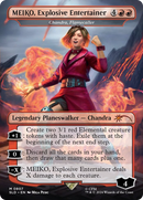 Chandra, Flamecaller (SLD-807) [Secret Lair Drop] / MEIKO, Explosive Entertainer (Borderless) Foil