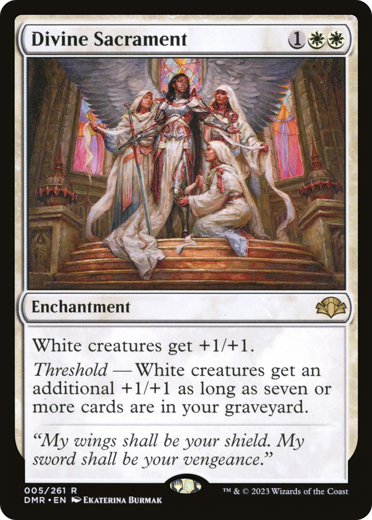 Divine Sacrament (DMR-005) [Dominaria Remastered]
