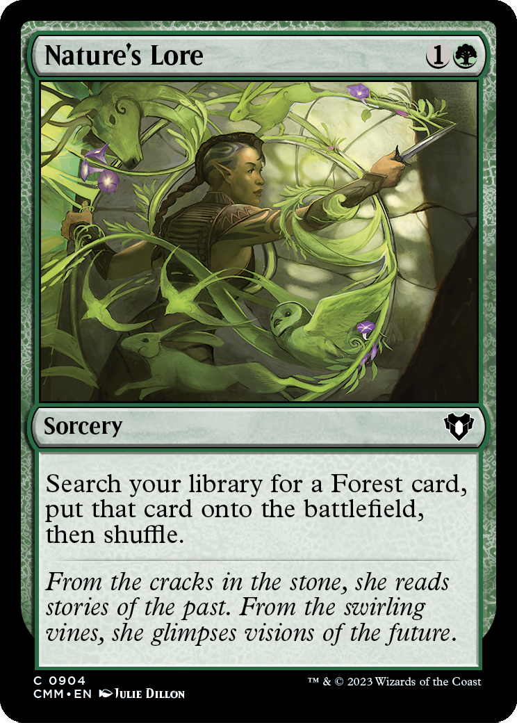 Nature's Lore (CMM-904) [Commander Masters]