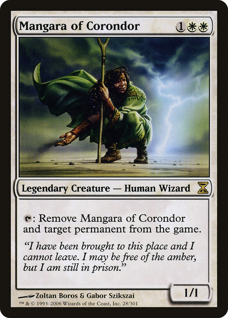 Mangara of Corondor (TSP-028) [Time Spiral]