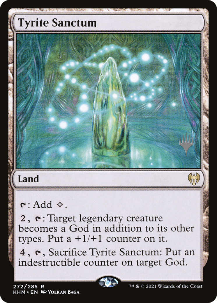 Tyrite Sanctum (PPKHM-272P) [Kaldheim Promos] Foil
