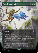 Tooth and Nail (CMM-652) [Commander Masters] (Borderless) Foil