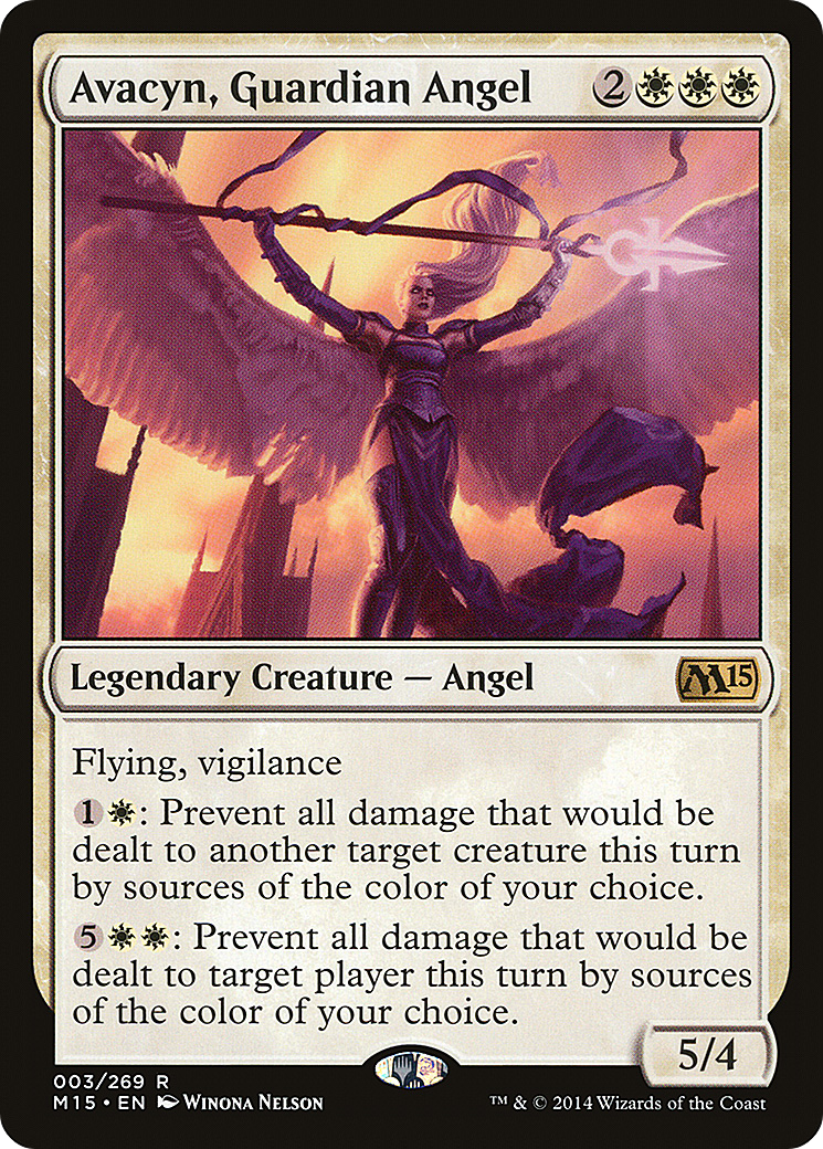 Avacyn, Guardian Angel (M15-003) [Magic 2015]