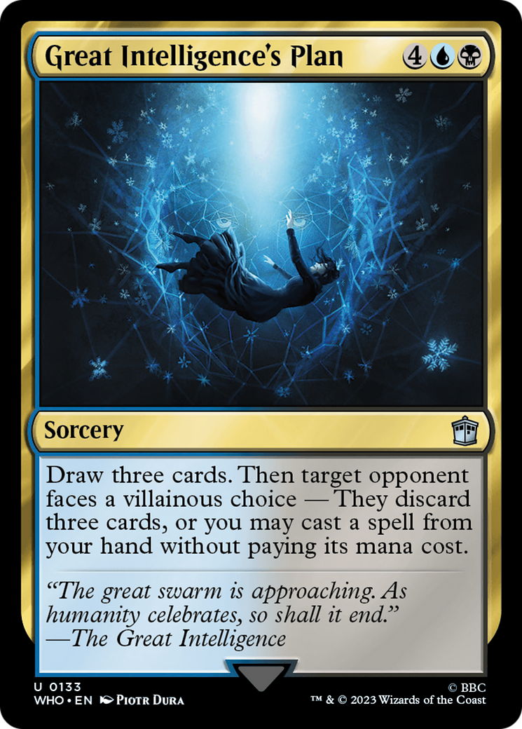 Great Intelligence's Plan (WHO-133) [Doctor Who] Foil