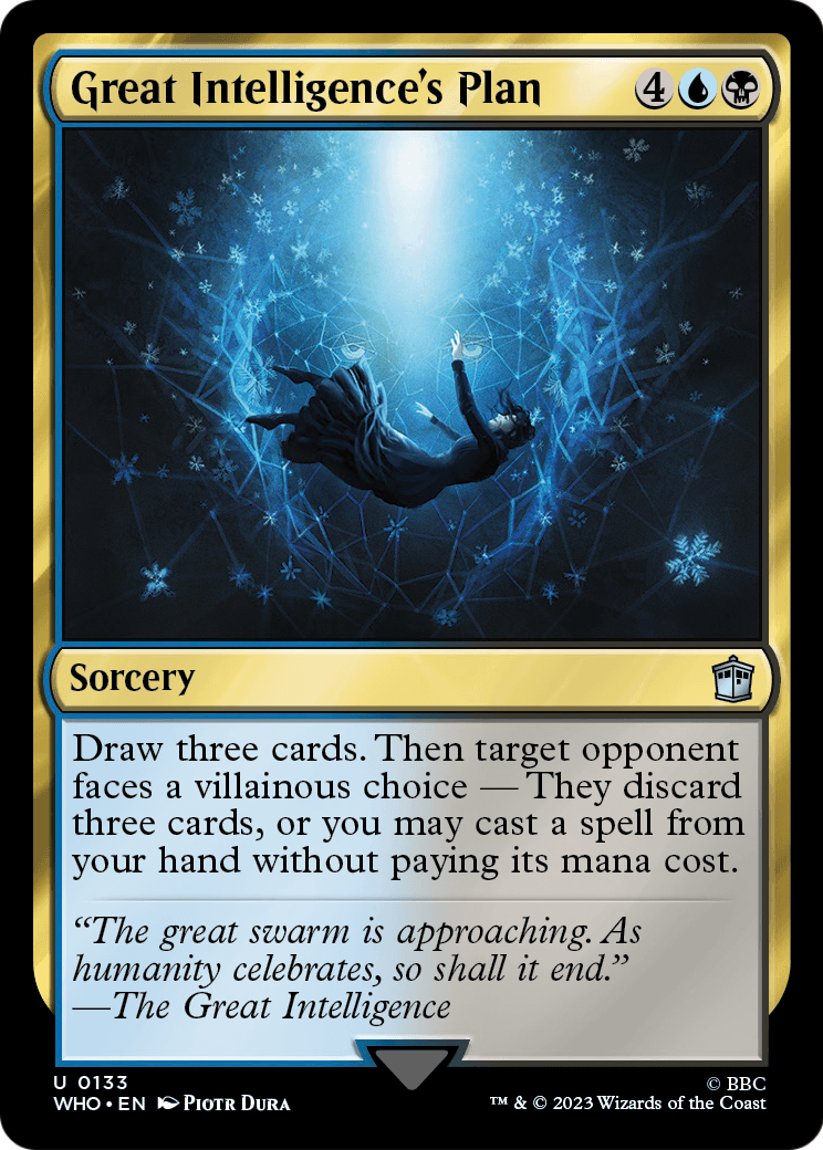 Great Intelligence's Plan (WHO-133) [Doctor Who] Foil