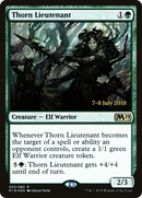 Thorn Lieutenant (PRE-203S) [Core Set 2019 Promos] Foil