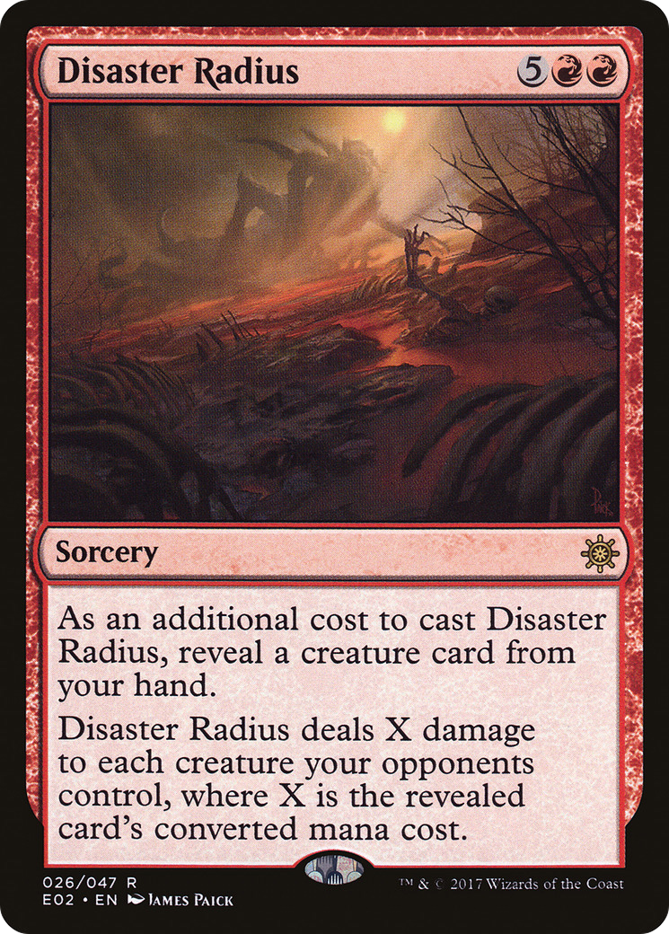 Disaster Radius (E02-026) [Explorers of Ixalan]