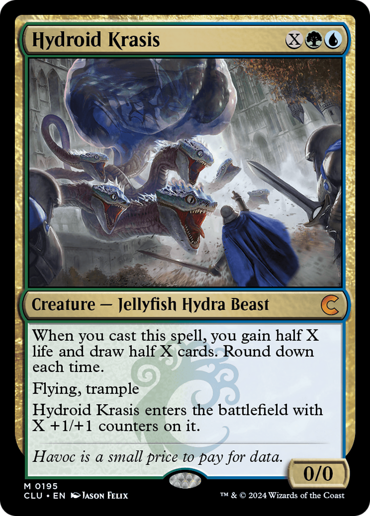 Hydroid Krasis (CLU-195) [Ravnica: Clue Edition]