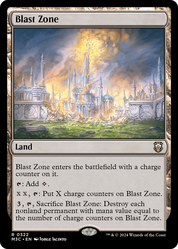 Blast Zone (M3C-322) [Modern Horizons 3 Commander]