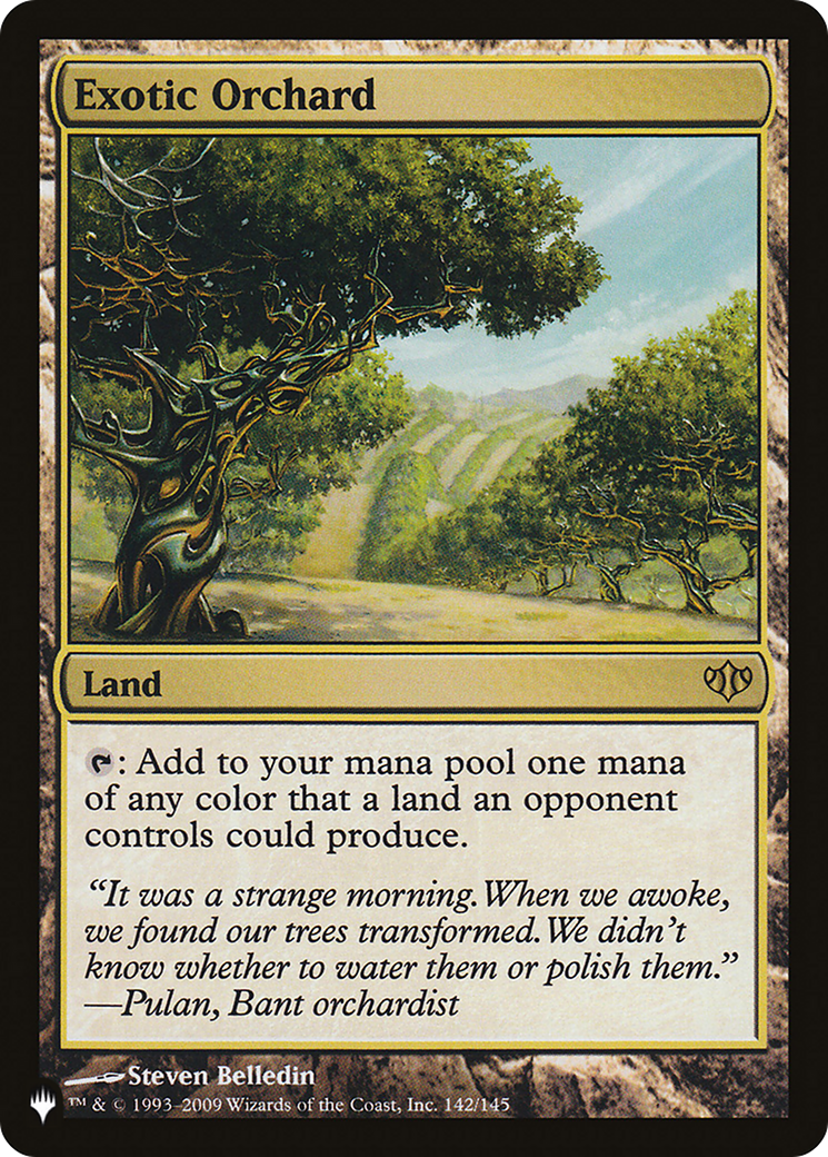 Exotic Orchard (LIST-CON-142) [The List]