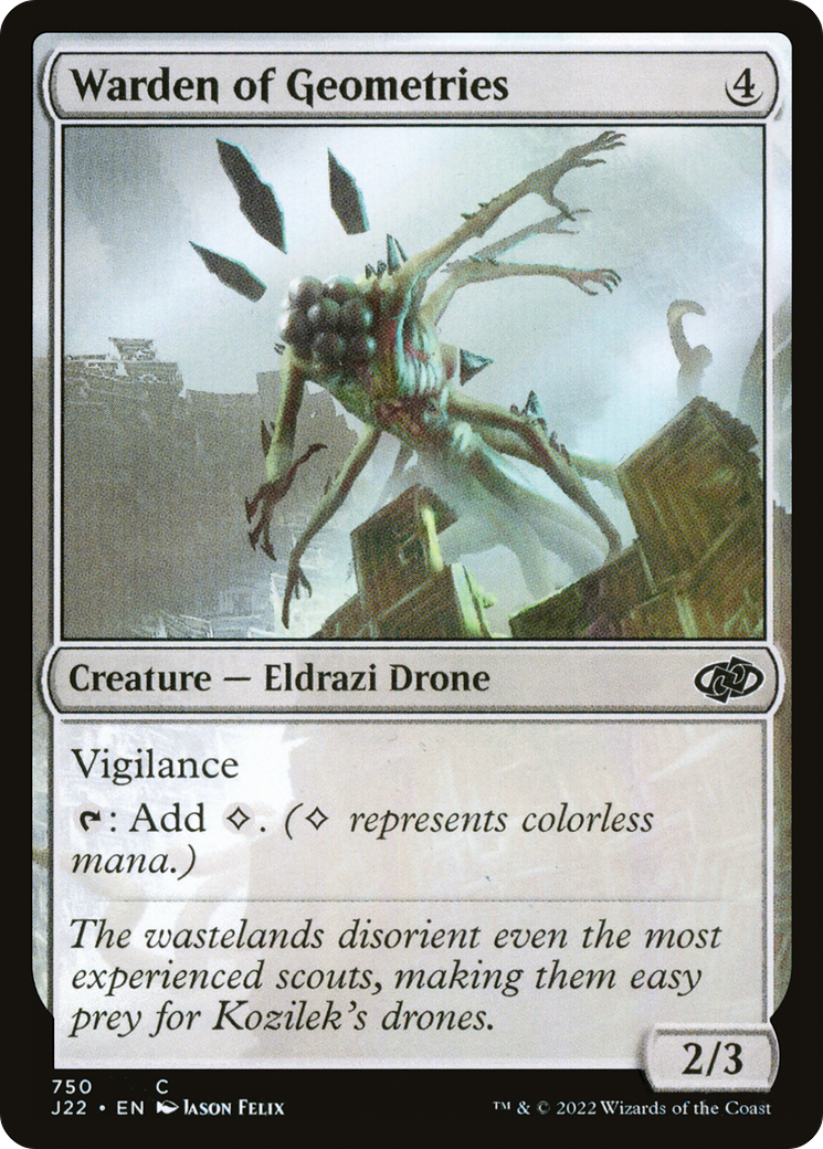 Warden of Geometries (J22-750) [Jumpstart 2022]