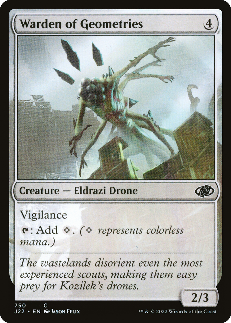 Warden of Geometries (J22-750) [Jumpstart 2022]