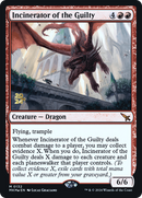 Incinerator of the Guilty (PRE-132S) [Murders at Karlov Manor Promos] Foil