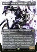 Ria Ivor, Bane of Bladehold (ONE-323) [Phyrexia: All Will Be One]: (Showcase) (Borderless) Foil