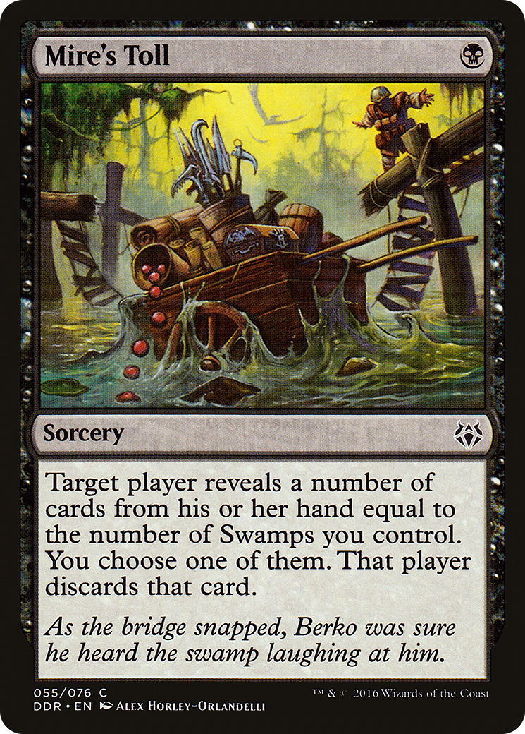 Mire's Toll (DDR-055) [Duel Decks: Nissa vs. Ob Nixilis]