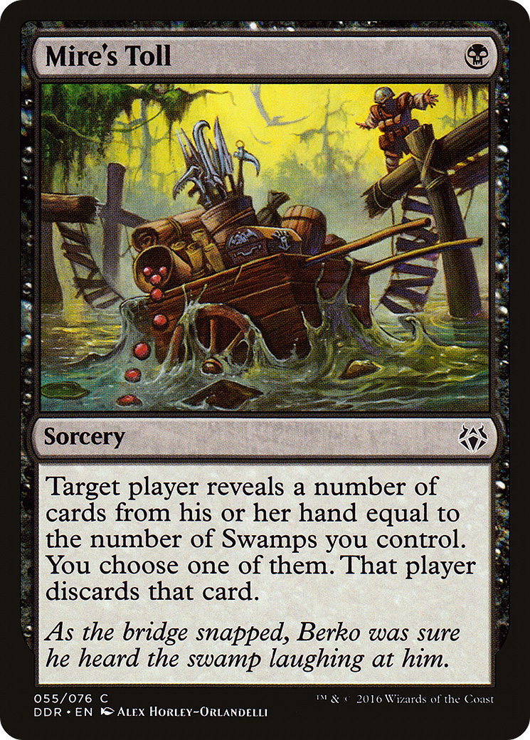 Mire's Toll (DDR-055) [Duel Decks: Nissa vs. Ob Nixilis]