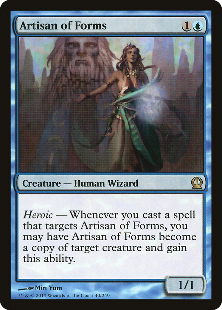 Artisan of Forms (THS-040) [Theros] Foil