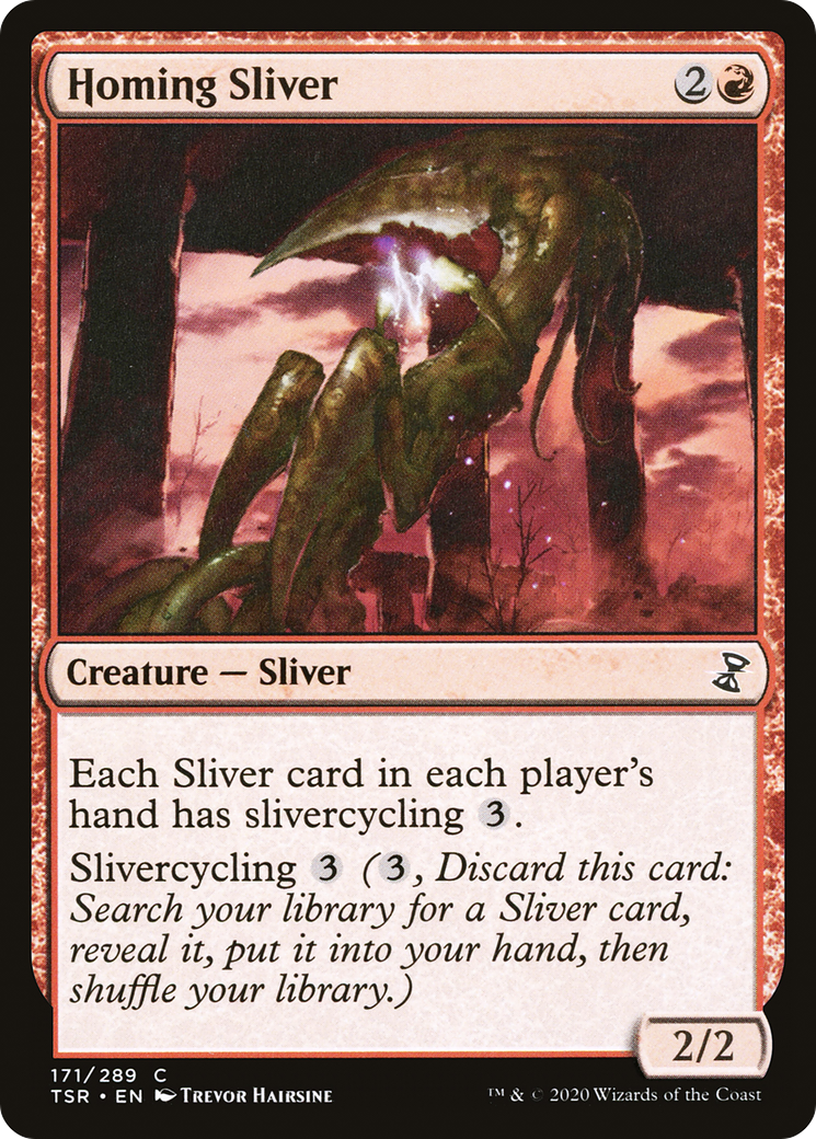 Homing Sliver (TSR-171) [Time Spiral Remastered]