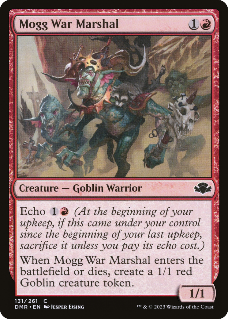 Mogg War Marshal (DMR-131) [Dominaria Remastered]