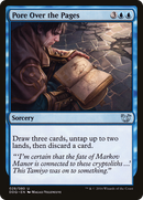 Pore Over the Pages (DDQ-028) [Duel Decks: Blessed vs. Cursed]