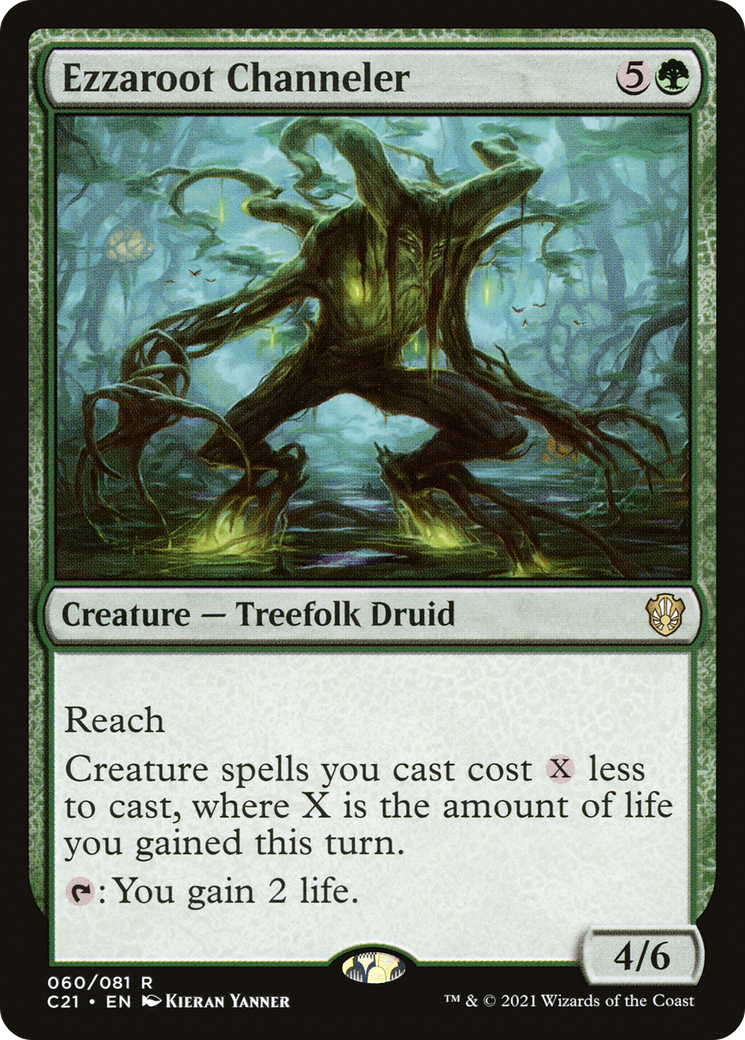 Ezzaroot Channeler (C21-060) [Commander 2021]