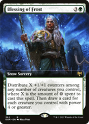 Blessing of Frost (Extended Art) (KHM-362) [Kaldheim]