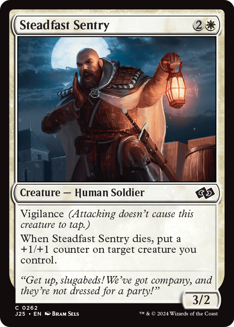 Steadfast Sentry (J25-262) [Foundations Jumpstart]