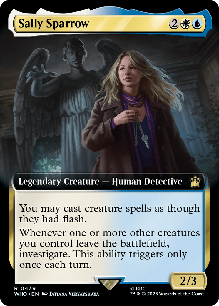 Sally Sparrow (WHO-439) [Doctor Who]: (Extended Art)