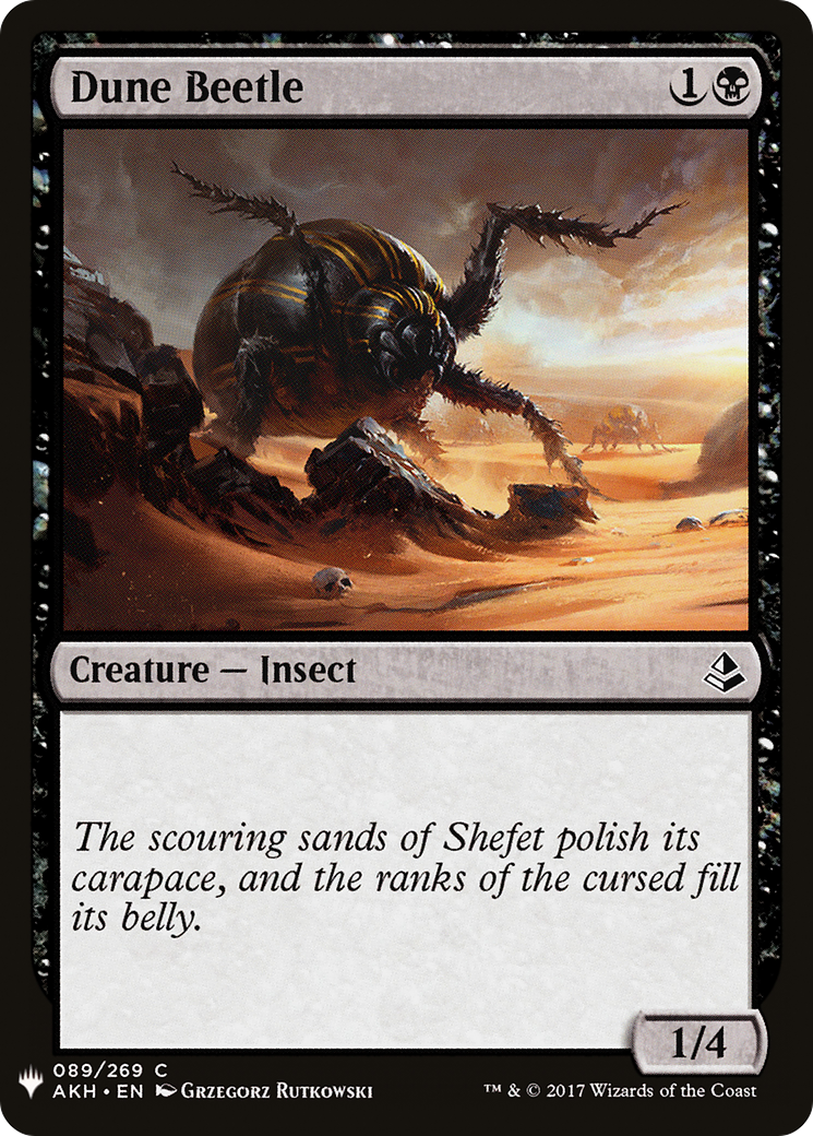 Dune Beetle (LIST-AKH-89) [The List]