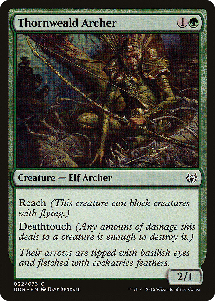 Thornweald Archer (DDR-022) [Duel Decks: Nissa vs. Ob Nixilis]