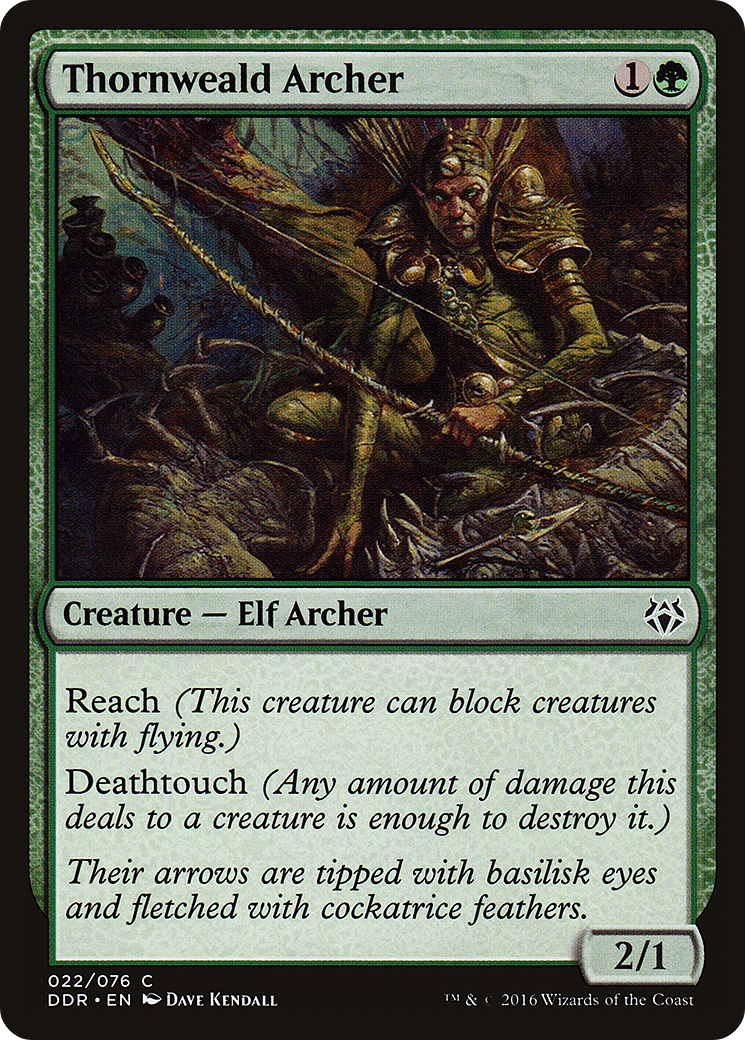 Thornweald Archer (DDR-022) [Duel Decks: Nissa vs. Ob Nixilis]