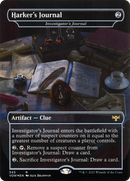 Investigator's Journal (VOW-345) [Innistrad: Crimson Vow] / Harker's Journal (Borderless)