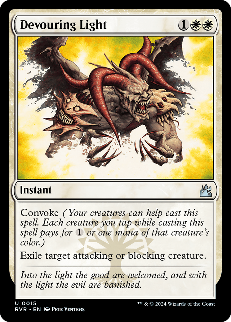 Devouring Light (RVR-015) [Ravnica Remastered] Foil