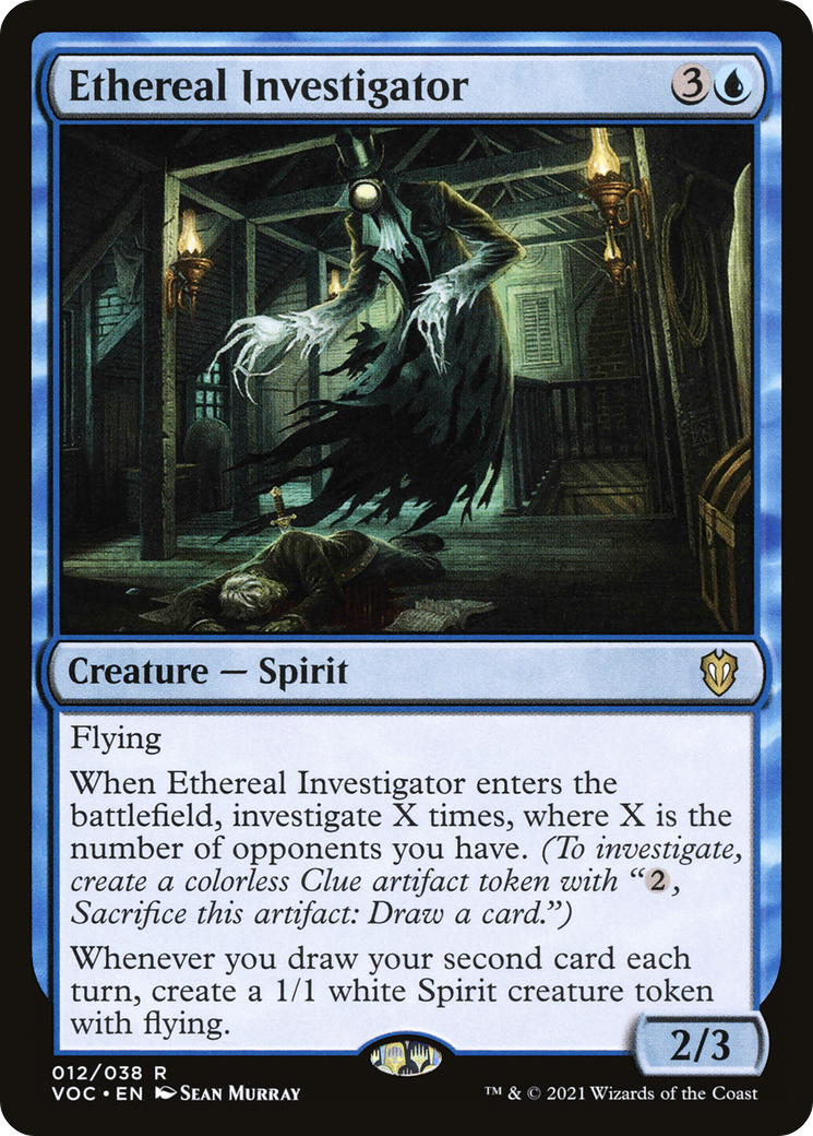 Ethereal Investigator (VOC-012) [Crimson Vow Commander]