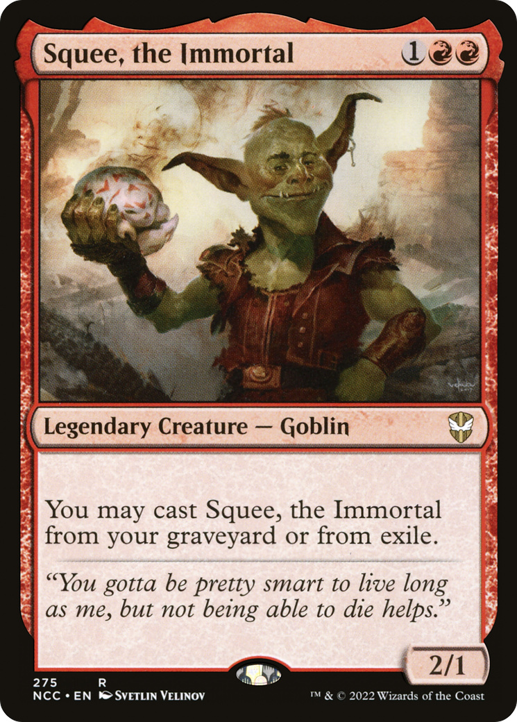 Squee, the Immortal (NCC-275) [New Capenna Commander]