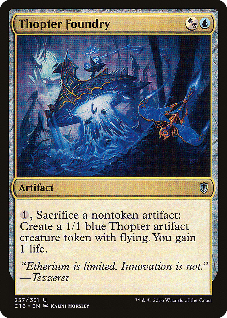 Thopter Foundry (C16-237) [Commander 2016]