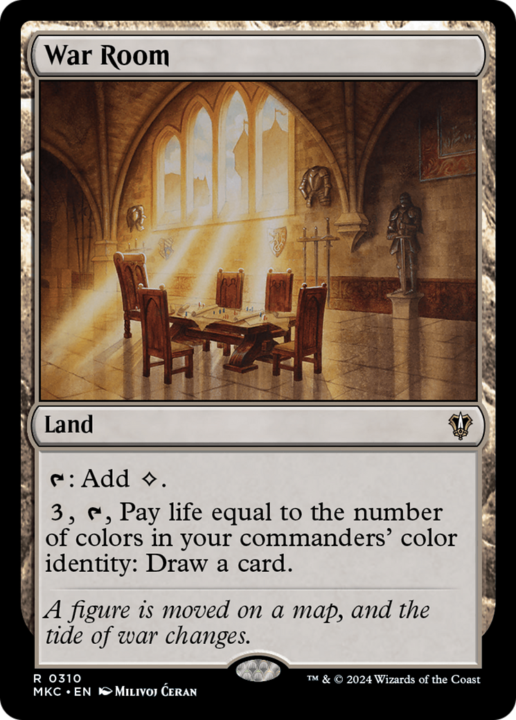 War Room (MKC-310) [Murders at Karlov Manor Commander]