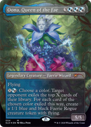 Oona, Queen of the Fae (SLD-054) (Borderless) [Secret Lair Drop] Foil