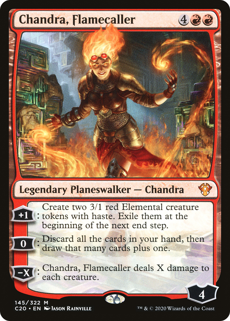 Chandra, Flamecaller (C20-145) [Commander 2020]