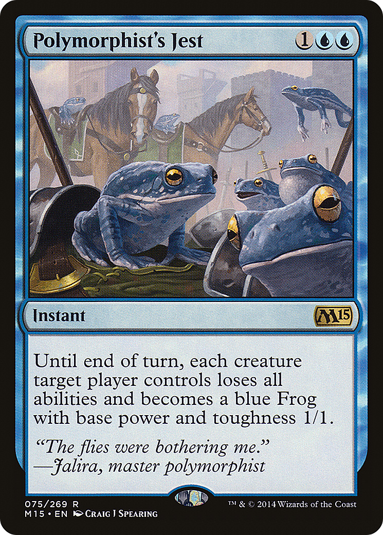 Polymorphist's Jest (M15-075) [Magic 2015]
