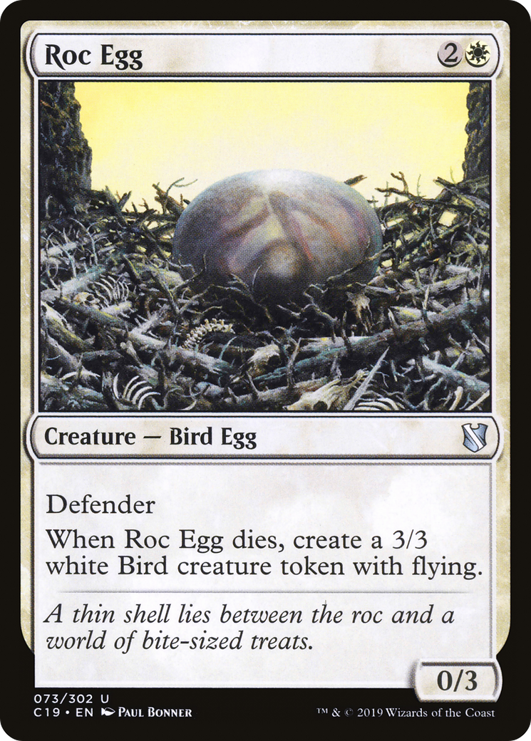 Roc Egg (C19-073) [Commander 2019]