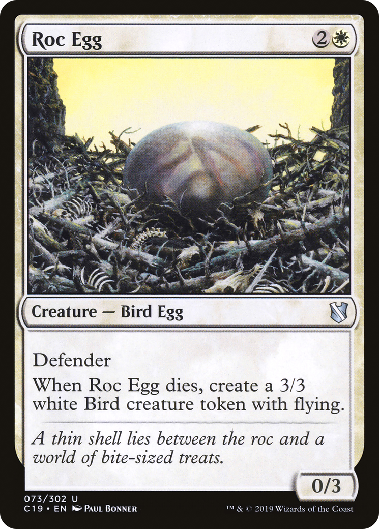 Roc Egg (C19-073) [Commander 2019]