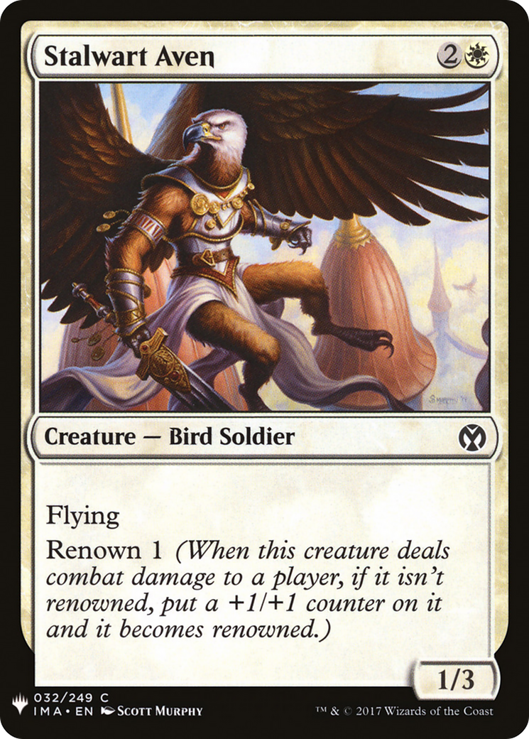 Stalwart Aven (LIST-IMA-32) [The List]